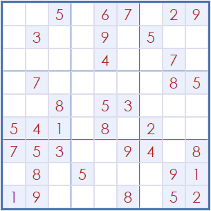 Juego de puzzle Sudoku