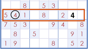 Juego de puzzle Sudoku Nicht zulässig